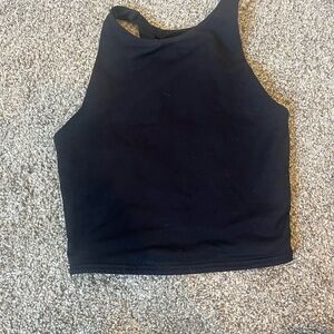Alo yoga Black Sleeveless Crop Top, size xs